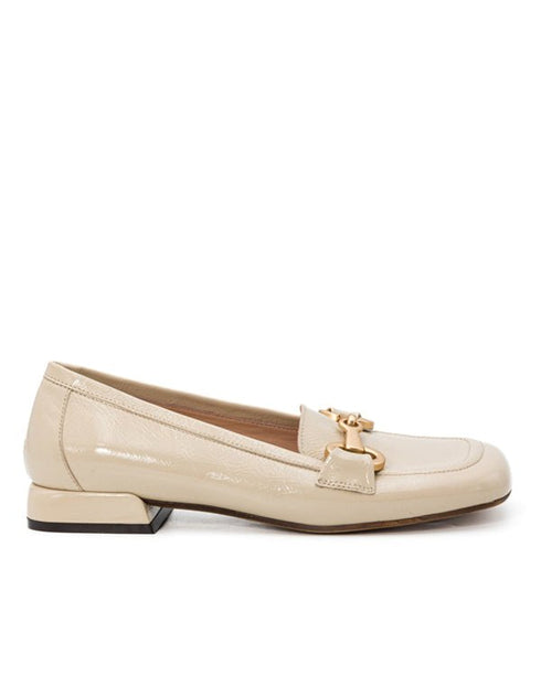 Mocassino Donna in vera pelle con morsetto Naturale CHIARINI Bologna- Francavilla Moda